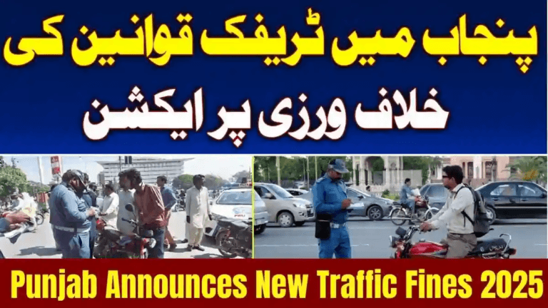 New Punjab Traffic Fines 2025 — Updated Penalty List & Repeat-Offense Rules