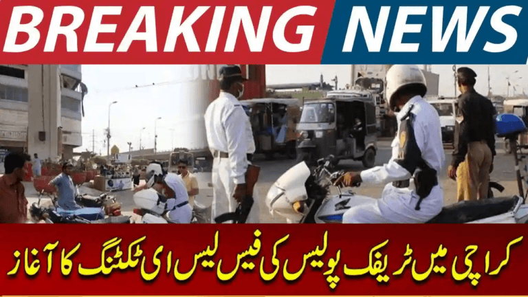Traffic Police Launches Faceless E-Ticketing in Karachi – Full System Guide (2025)