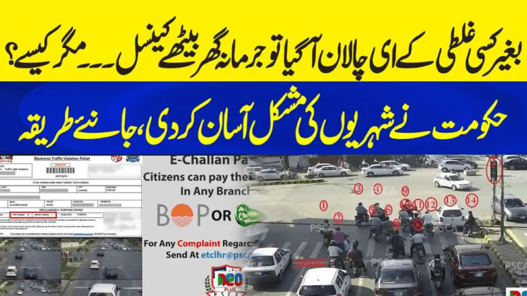 How to Remove a Wrong E-Challan in Pakistan (2025 Full Guide)