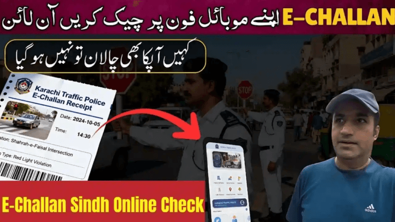 E-Challan Sindh Online Check – Verify Traffic Fines in Seconds (2025)