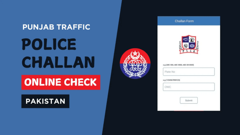 PSCA E-Challan Fines & Traffic Offences in Punjab (2025)