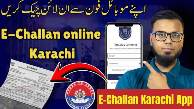 E-Challan Karachi App – Download & Check Traffic Fines Online (2025)